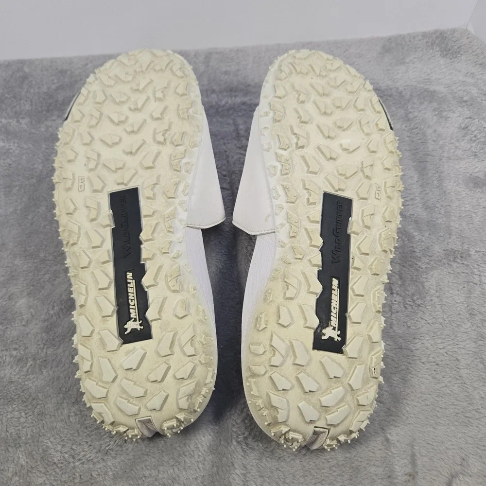 Under Armour Project Rock Slides Mens 10 White Michelin Gripper Sandals 3023761